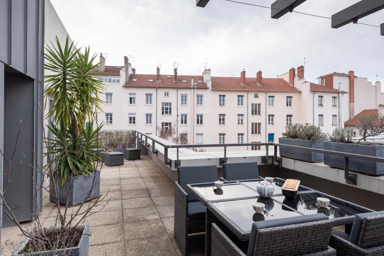 Le 7 De Coeur - Grand T4 Avec Balcon Apartamento Lyon Exterior foto
